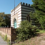 Dampfmaschinenhaus in Potsdam für Sanssouci von Ludwig Persius in Potsdam, Detailansicht