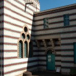 Dampfmaschinenhaus in Potsdam für Sanssouci von Ludwig Persius in Potsdam, Detailansicht