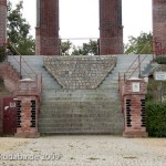 Bismarckturm in Rathenow, Detailansicht vom Treppenaufgang