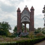 Bismarckturm in Rathenow, Gesamtansicht von Osten aus gesehen