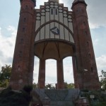 Bismarckturm in Rathenow, Gesamtansicht von Osten aus gesehen