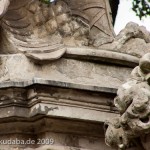 Denkmal des Großen Kurfürsten Friedrich Wilhelm Johann Georg Glume auf dem Schleusenplatz in Rathenow, Detailansicht