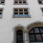 Bankgebäude in Ulm im Stil der Neorenaissance, Detailansicht