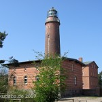 Leuchtturm Darßer Leuchtturm Darßer Ort, Gesamtansicht