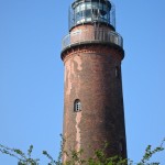 Der Leuchtturm Darßer Ort, Ansicht des Leuchtturms von Südosten aus gesehen