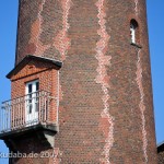 Der Leuchtturm Darßer Ort, Detailansicht des Leuchtturms