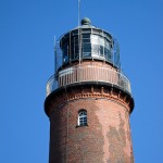 Der Leuchtturm Darßer Ort, Detailansicht des Leuchtturms