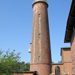 Der Leuchtturm Darßer Ort, Ansicht des Leuchtturms von Süden aus gesehen