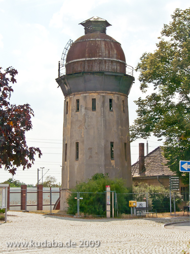 Wasserturm am Bahnhof Rathenow, Gesamtansicht