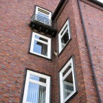 Haus Hüttenstraße 18 in Sangerhausen im Stil des Expressionismus von 1932, Detailansicht