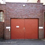 Haus Hüttenstraße 18 in Sangerhausen im Stil des Expressionismus von 1932, Detailansicht