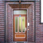 Haus Hüttenstraße 18 in Sangerhausen im Stil des Expressionismus von 1932, Detailansicht