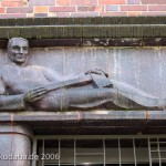 Haus Hüttenstraße 18 in Sangerhausen im Stil des Expressionismus von 1932, Detailansicht