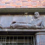 Haus Hüttenstraße 18 in Sangerhausen im Stil des Expressionismus von 1932, Detailansicht