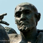 Denkmal "Bürger von Calais" in Calais von Auguste Rodin von 1889, Detailansicht