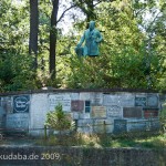 Jahndenkmal in der Hasenheide in Berlin-Neukölln von Erdmann Encke von 1869, Gesamtansicht