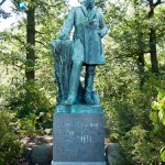 Jahndenkmal in der Hasenheide in Berlin-Neukölln von Erdmann Encke von 1869, Gesamtansicht