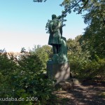 Jahndenkmal in der Hasenheide in Berlin-Neukölln von Erdmann Encke von 1869, Gesamtansicht