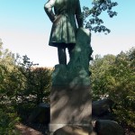 Jahndenkmal in der Hasenheide in Berlin-Neukölln von Erdmann Encke von 1869, Gesamtansicht