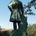 Jahndenkmal in der Hasenheide in Berlin-Neukölln von Erdmann Encke von 1869, Gesamtansicht der Standfigur