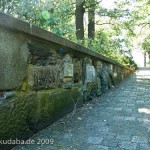 Jahndenkmal in der Hasenheide in Berlin-Neukölln von Erdmann Encke von 1869, Ansicht der Gedenktafeln