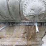 Rolandsbrunnen auf dem Marktplatz in Fritzlar, Renaissance, Detailansicht