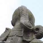 Rolandsbrunnen in Fritzlar, Renaissance, Detailansicht des Rolands