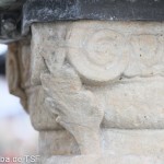 Rolandsbrunnen in Fritzlar, Renaissance, Detailansicht vom Kapitell