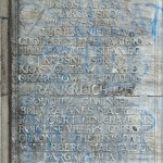 Gefallenendenkmal des Königin-Elisabeth-Garde-Regiments Nr. 3 von Eugen Schmohl von 1925 im Lietzenseepark in Berlin-Charlottenburg, Detailansicht