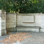 Gefallenendenkmal des Königin-Elisabeth-Garde-Regiments Nr. 3 von Eugen Schmohl von 1925 im Lietzenseepark in Berlin-Charlottenburg, Detailansicht