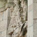 Gefallenendenkmal des Königin-Elisabeth-Garde-Regiments Nr. 3 von Eugen Schmohl von 1925 im Lietzenseepark in Berlin-Charlottenburg, Detailansicht