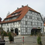 Kleine Mühle oder Odilien-Mühle in Göttingen, Gesamtansicht