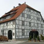 Kleine Mühle oder Odilien-Mühle in Göttingen, Gesamtansicht