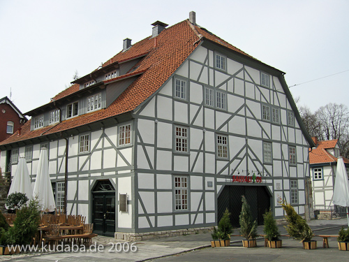 Kleine Mühle oder Odilien-Mühle in Göttingen, Gesamtansicht