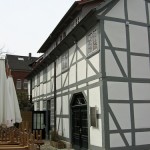 Kleine Mühle oder Odilien-Mühle in Göttingen, Detailansicht