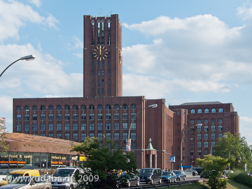 Ullsteinhaus in Berlin-Tempelhof nach Plänen von Eugen Schmohl, 1927 im expressionistischen Stil fertiggestellt