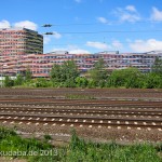 Zur IBA 2013 errichtetes Gebäude der Behörde für Stadtentwicklung und Umwelt in Hamburg-Wilhelmsburg