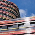 Zur IBA 2013 errichtetes Gebäude der Behörde für Stadtentwicklung und Umwelt in Hamburg-Wilhelmsburg