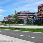 Zur IBA 2013 errichtetes Gebäude der Behörde für Stadtentwicklung und Umwelt in Hamburg-Wilhelmsburg