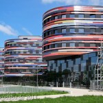 Zur IBA 2013 errichtetes Gebäude der Behörde für Stadtentwicklung und Umwelt in Hamburg-Wilhelmsburg