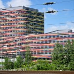 Zur IBA 2013 errichtetes Gebäude der Behörde für Stadtentwicklung und Umwelt in Hamburg-Wilhelmsburg
