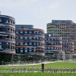 Zur IBA 2013 errichtetes Gebäude der Behörde für Stadtentwicklung und Umwelt in Hamburg-Wilhelmsburg