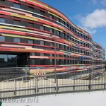 Zur IBA 2013 errichtetes Gebäude der Behörde für Stadtentwicklung und Umwelt in Hamburg-Wilhelmsburg