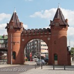 Werkstor der ehemaligen Borsigwerke in Berlin-Tegel von den Architekten Konrad Reimer und Friedrich Körte aus dem Jahr 1898 im historistischen Stil