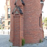 Werkstor der ehemaligen Borsigwerke in Berlin-Tegel von den Architekten Konrad Reimer und Friedrich Körte aus dem Jahr 1898 im historistischen Stil