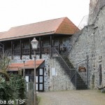 "Grauer Turm" in Fritzlar, höchster noch erhaltener Wehrturm in Deutschland (38 m) zwischen 1238 und 1274 errichtet