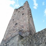 "Grauer Turm" in Fritzlar, höchster noch erhaltener Wehrturm in Deutschland (38 m) zwischen 1238 und 1274 errichtet