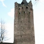 "Grauer Turm" in Fritzlar, höchster noch erhaltener Wehrturm in Deutschland (38 m) zwischen 1238 und 1274 errichtet