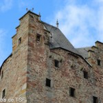 "Grauer Turm" in Fritzlar, höchster noch erhaltener Wehrturm in Deutschland (38 m) zwischen 1238 und 1274 errichtet