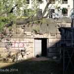 Zustand des Fundaments für das ehemalige Nationaldenkmal Wilhelm I. im Oktober 2014